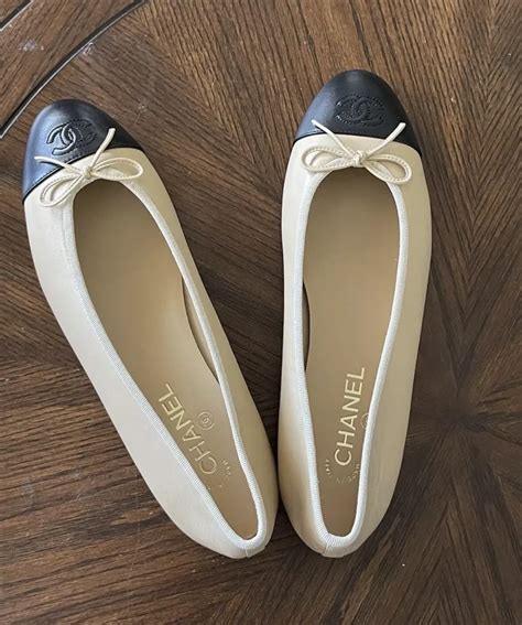 fake chanel ballet pumps|chanel quilted ballet flats.